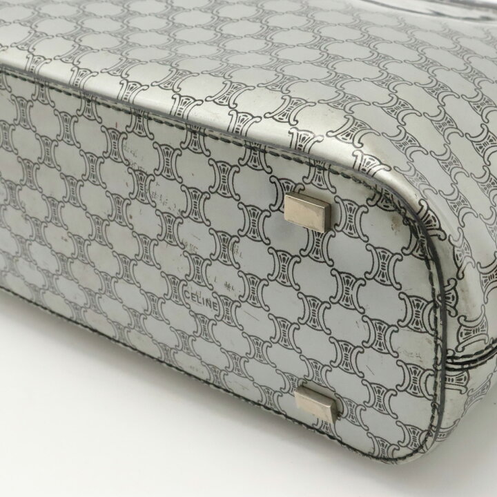 楽天市場】【バッグ】CELINE セリーヌ マカダム柄 ハンドバッグ 