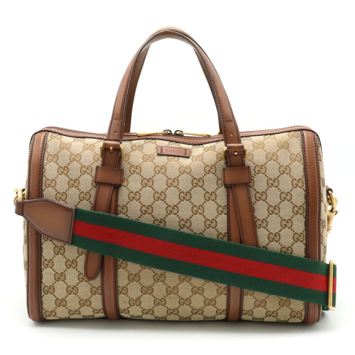楽天市場】【バッグ】GUCCI グッチ GGキャンバス シェリーライン 