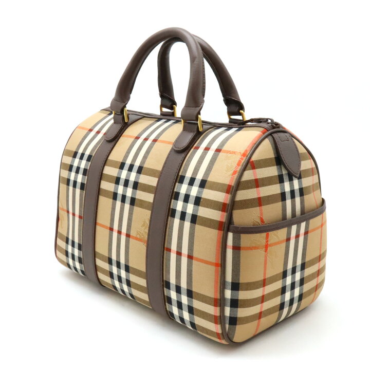 楽天市場】【バッグ】BURBERRY バーバリー ノバチェック チェック柄 