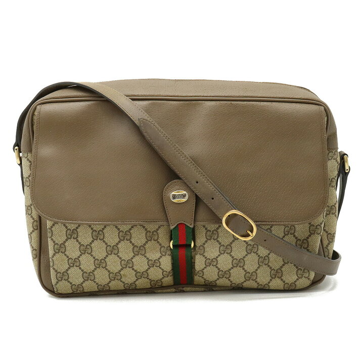 楽天市場】【バッグ】GUCCI グッチ オールドグッチ GGプラス シェリー  