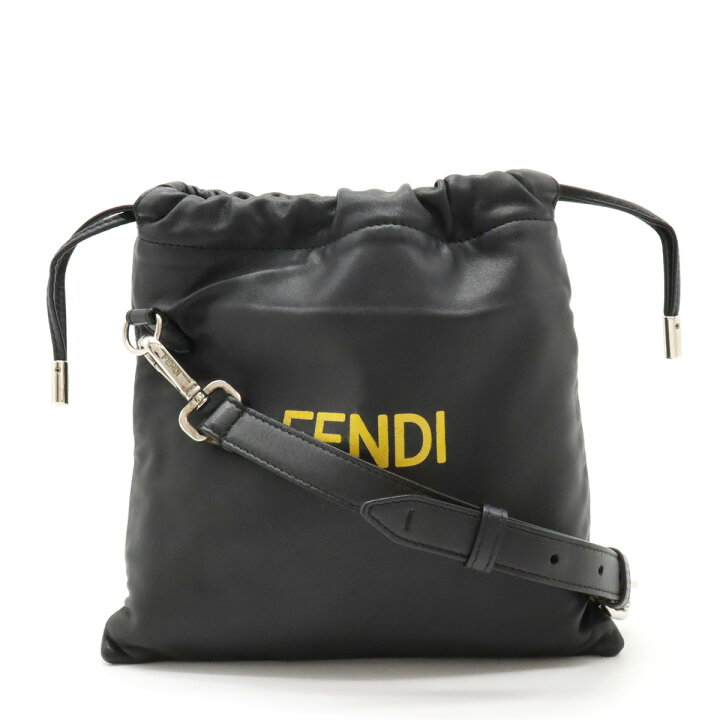 楽天市場】FENDI フェンディ ロゴ スモールポーチ ショルダーバッグ 