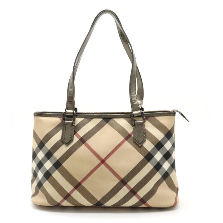 楽天市場】【バッグ】BURBERRY バーバリー ノバチェック チェック柄 