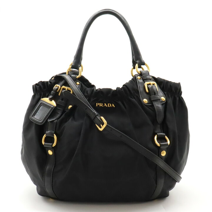 楽天市場】PRADA プラダ ロゴジャガード トートバッグ 2WAY ショルダー 