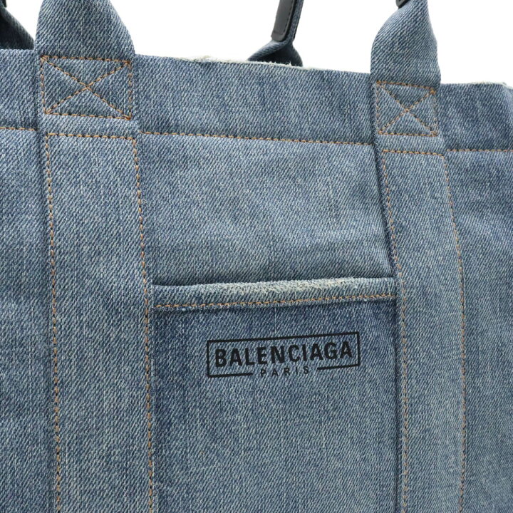楽天市場】【バッグ】BALENCIAGA バレンシアガ ハードウェア デニム 