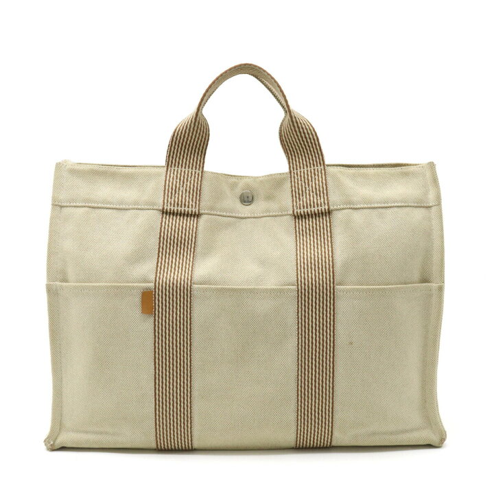 楽天市場】【バッグ】HERMES エルメス ニューフールトゥ トートMM  