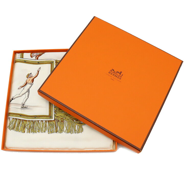 楽天市場】【アパレル】HERMES エルメス カレ90 スカーフ 大判 LES 