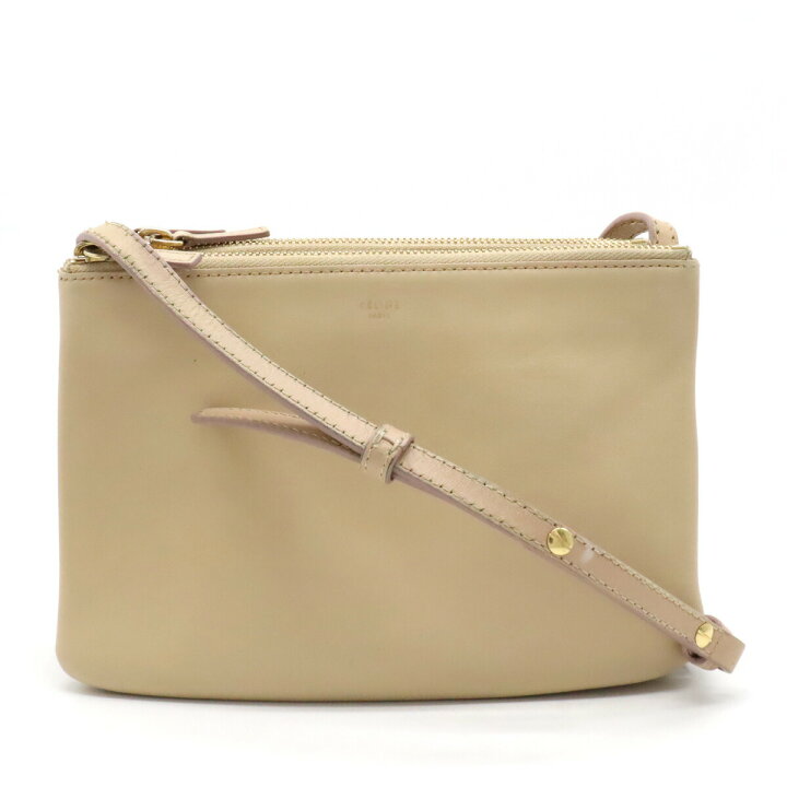 楽天市場】【バッグ】CELINE セリーヌ トリオ スモール ショルダー  