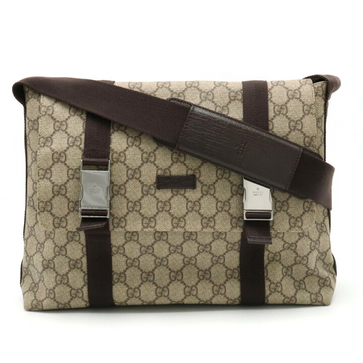 楽天市場】【バッグ】GUCCI グッチ GGスプリーム ショルダーバッグ 