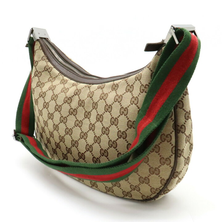 楽天市場】【バッグ】GUCCI グッチ GGキャンバス シェリーライン 