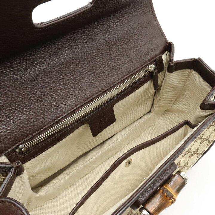 楽天市場】【バッグ】GUCCI グッチ GGキャンバス バンブー タッセル  