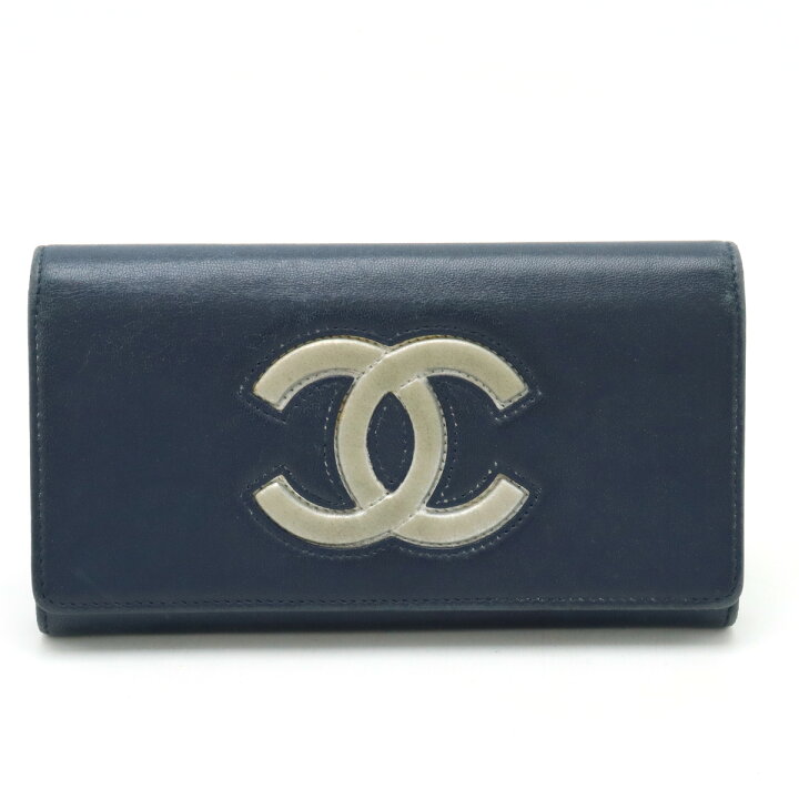 楽天市場】【財布】CHANEL シャネル エアライン ココマーク 2つ折長 