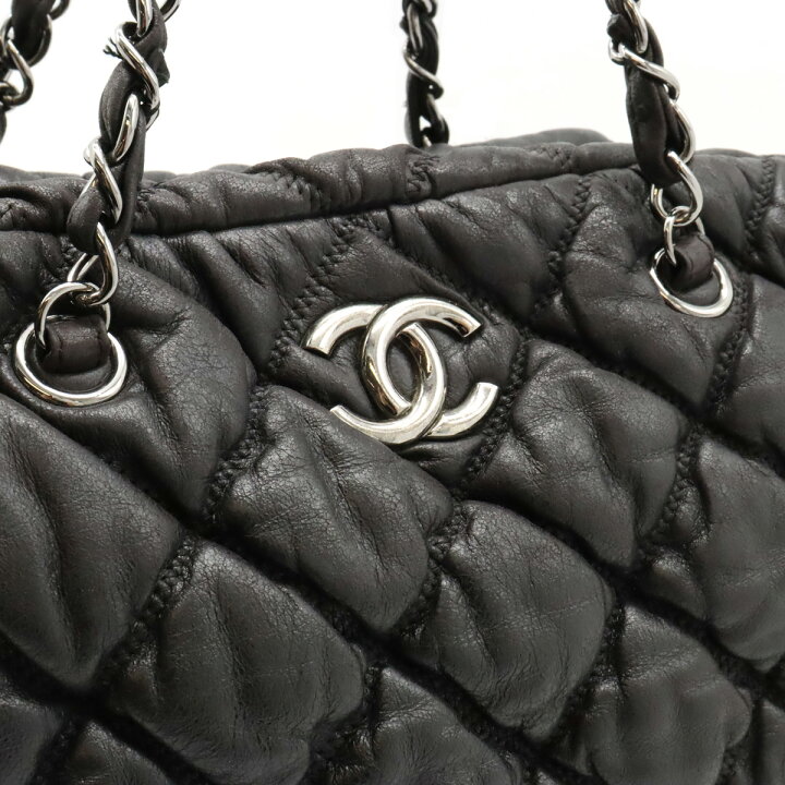 楽天市場】CHANEL シャネル バブルキルト チェーンショルダー 