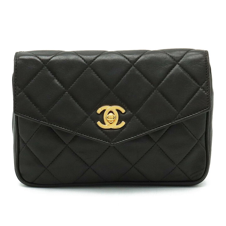 楽天市場】【バッグ】CHANEL シャネル マトラッセ ココマーク ウエスト 