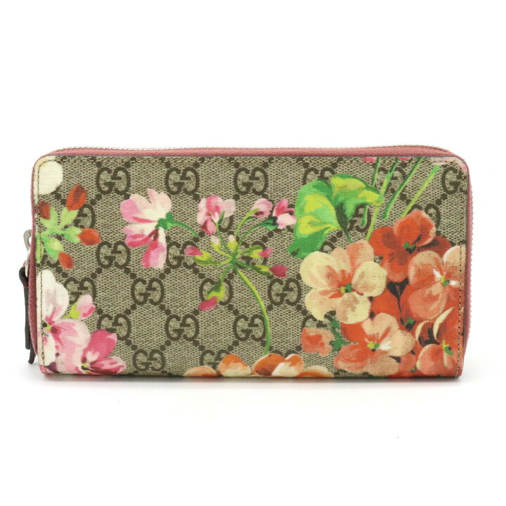 楽天市場】【財布】GUCCI グッチ GGブルームス GGスプリーム フラワー  