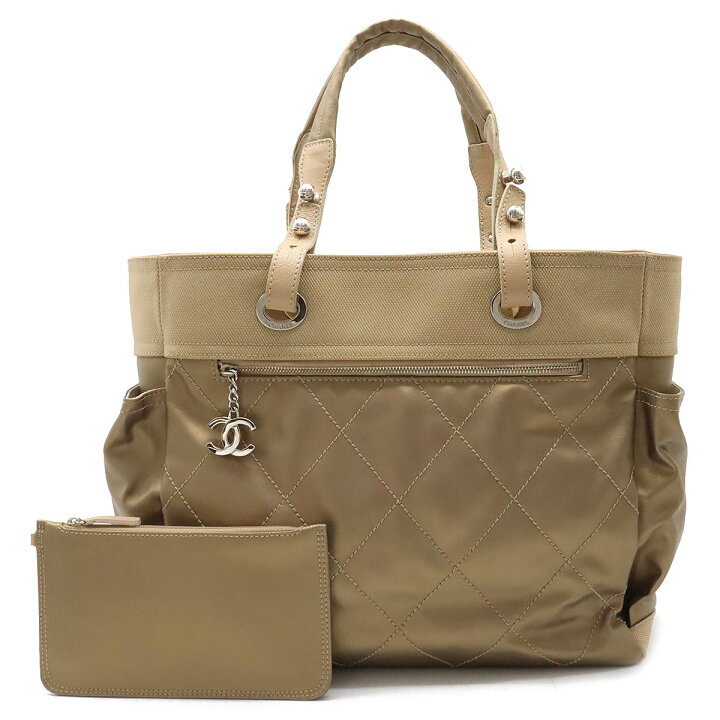 楽天市場】【バッグ】CHANEL シャネル パリビアリッツ トートGM トート  