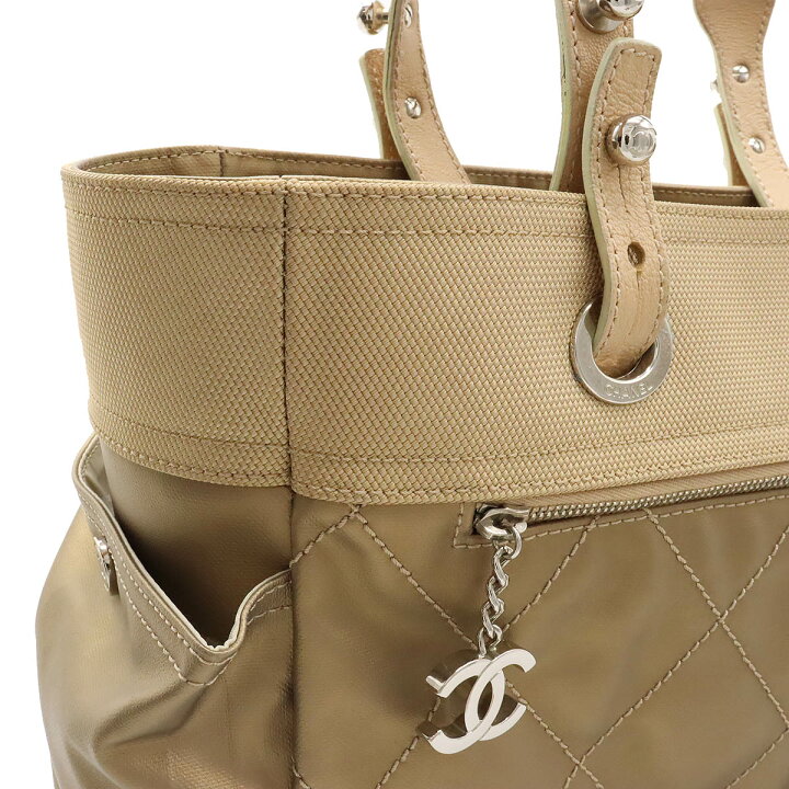 楽天市場】【バッグ】CHANEL シャネル パリビアリッツ トートGM トート 