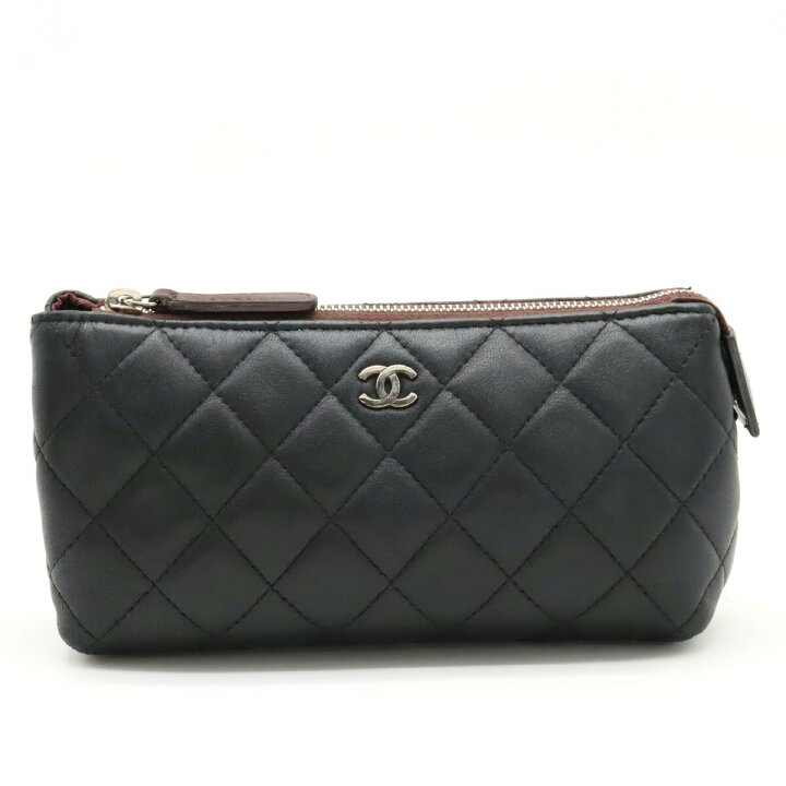 楽天市場】CHANEL シャネル マトラッセ ココマーク 化粧ポーチ コスメ 