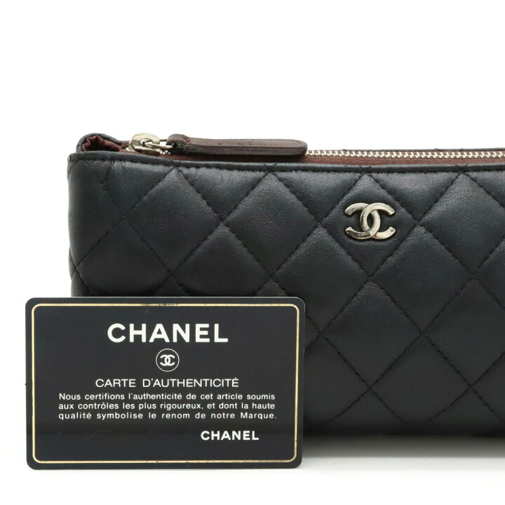 楽天市場】CHANEL シャネル マトラッセ ココマーク 化粧ポーチ コスメ 