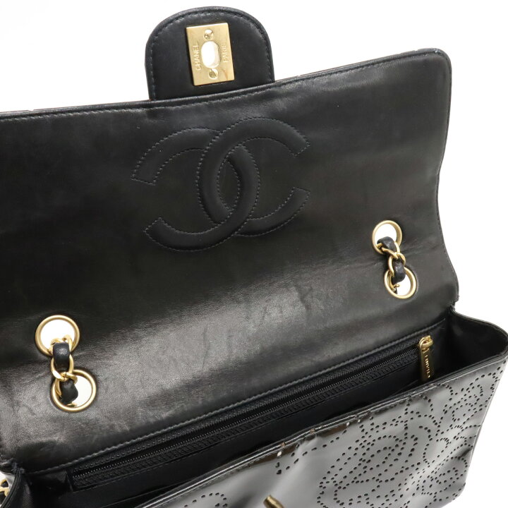 楽天市場】【財布】CHANEL シャネル カメリア パンチング ココマーク 