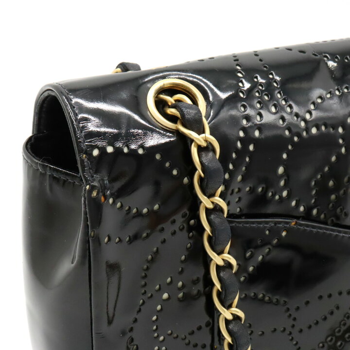 楽天市場】【財布】CHANEL シャネル カメリア パンチング ココマーク 