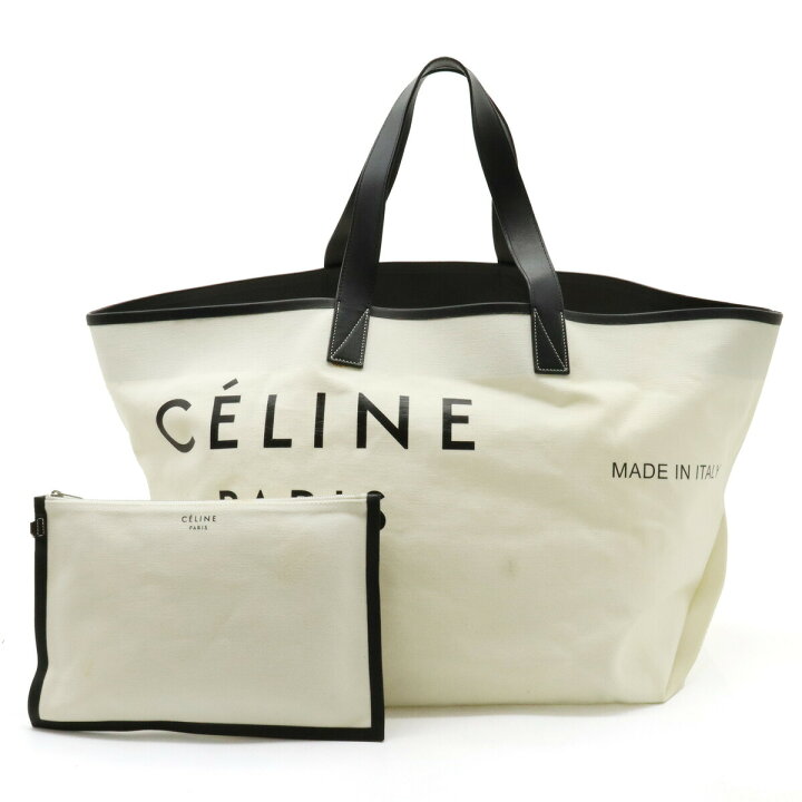 楽天市場】【バッグ】CELINE セリーヌ メイドイン トート ミディアム  