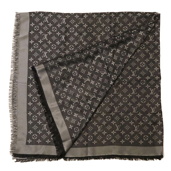 楽天市場】LOUIS VUITTON ルイ ヴィトン ショール モノグラム シャイン 