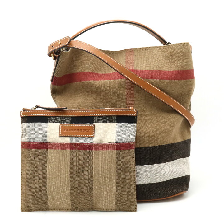 楽天市場】【バッグ】BURBERRY バーバリー THE MEDIUM ASHBY チェック  