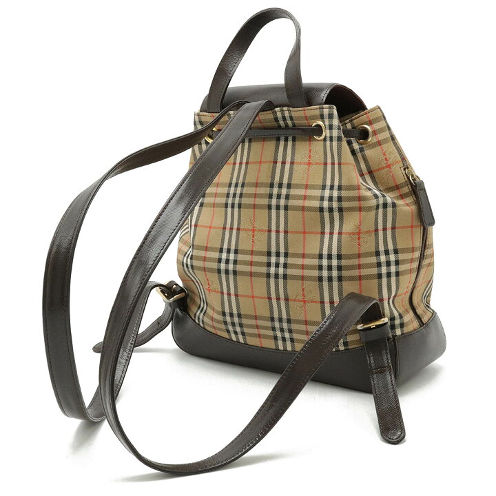 楽天市場】BURBERRY バーバリー ノバチェック シャドーホース リュック 