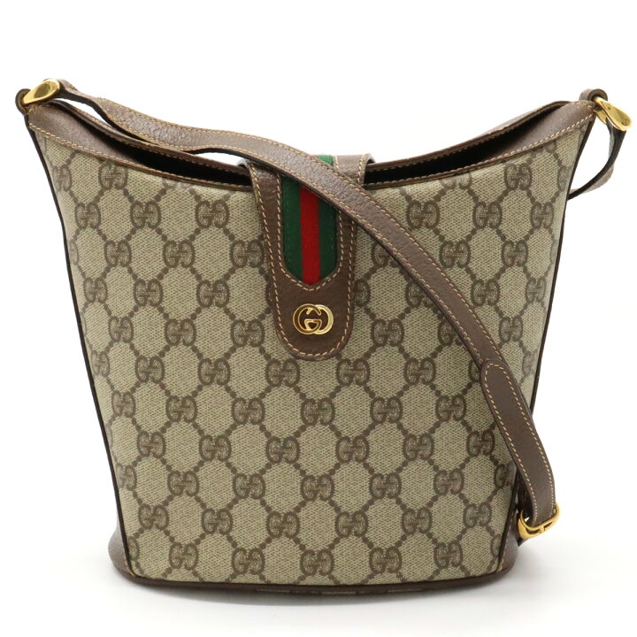 楽天市場】【バッグ】GUCCI グッチ オールドグッチ GGプラス シェリー 