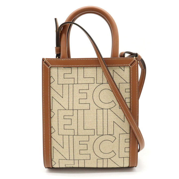 楽天市場】【バッグ】CELINE セリーヌ ミニ バーティカル カバ ロゴ 