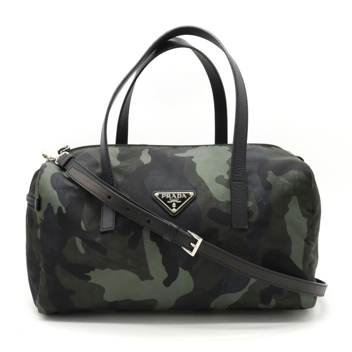 PRADA プラダ ミニボストン 迷彩 カモフラ 