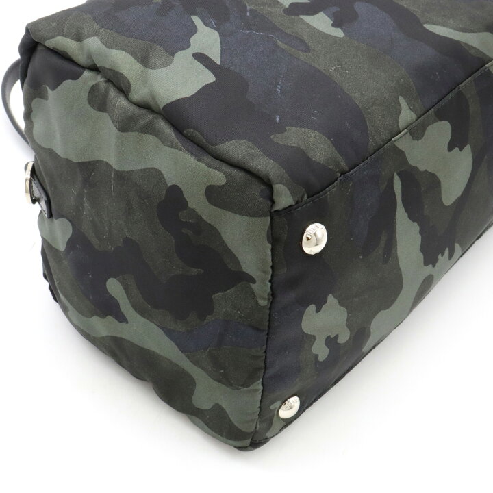 楽天市場】【バッグ】PRADA プラダ TESSUTO CAMOUFL ハンドバッグ ミニ 
