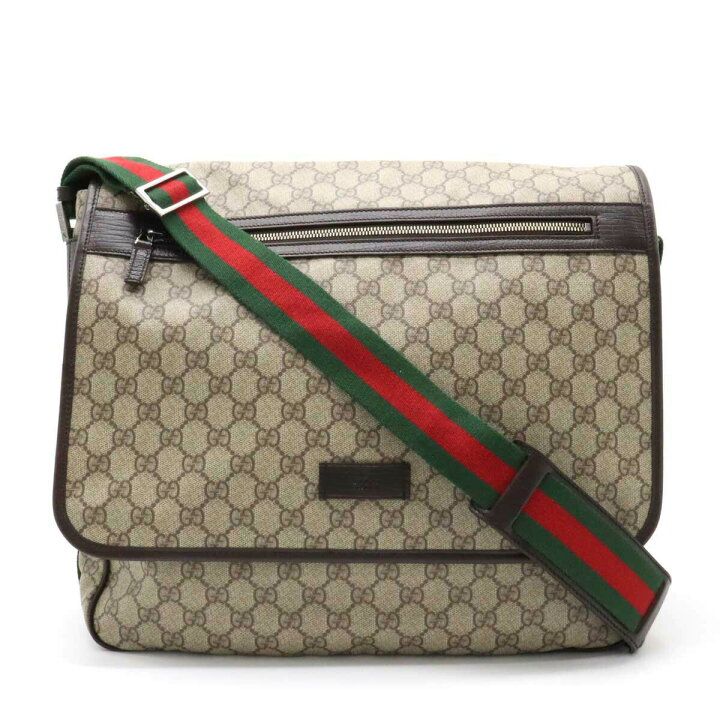 楽天市場】【バッグ】GUCCI グッチ GGスプリーム シェリーライン 