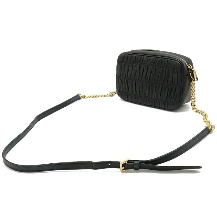 楽天市場】【バッグ】PRADA プラダ ナッパ ゴーフル ギャザー 