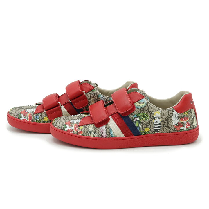 楽天市場】GUCCI グッチ GGスプリーム ヒグチユウコ ベルクロ 