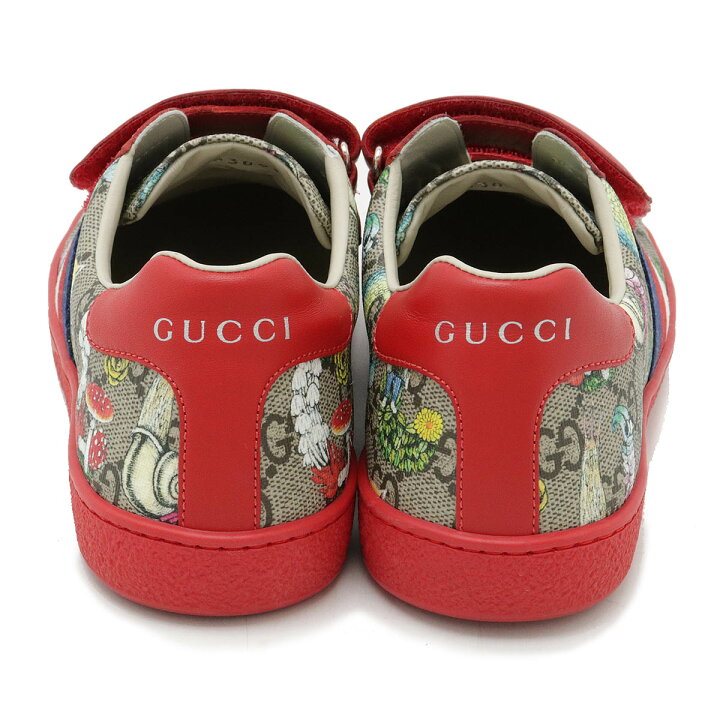 楽天市場】GUCCI グッチ GGスプリーム ヒグチユウコ ベルクロ 