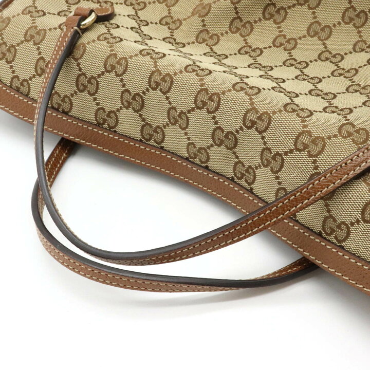 楽天市場】【バッグ】GUCCI グッチ GGキャンバス ブリー ハンドバッグ  