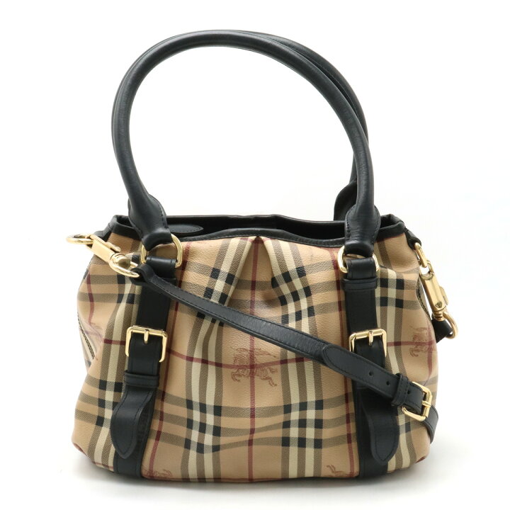 楽天市場】【バッグ】BURBERRY バーバリー ノバチェック柄 トート 
