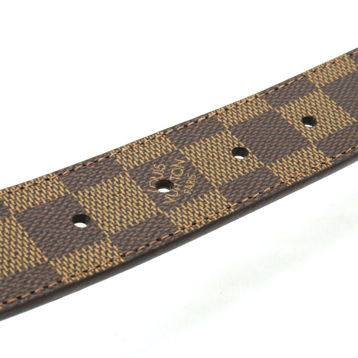 楽天市場】LOUIS VUITTON ルイ ヴィトン ダミエ サンチュール アン  