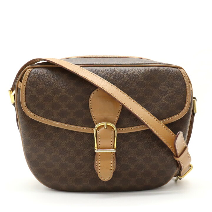 楽天市場】【バッグ】CELINE セリーヌ マカダム柄 ショルダーバッグ  