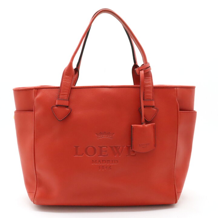 楽天市場】【バッグ】LOEWE ロエベ ヘリテージ スモール トート トート  