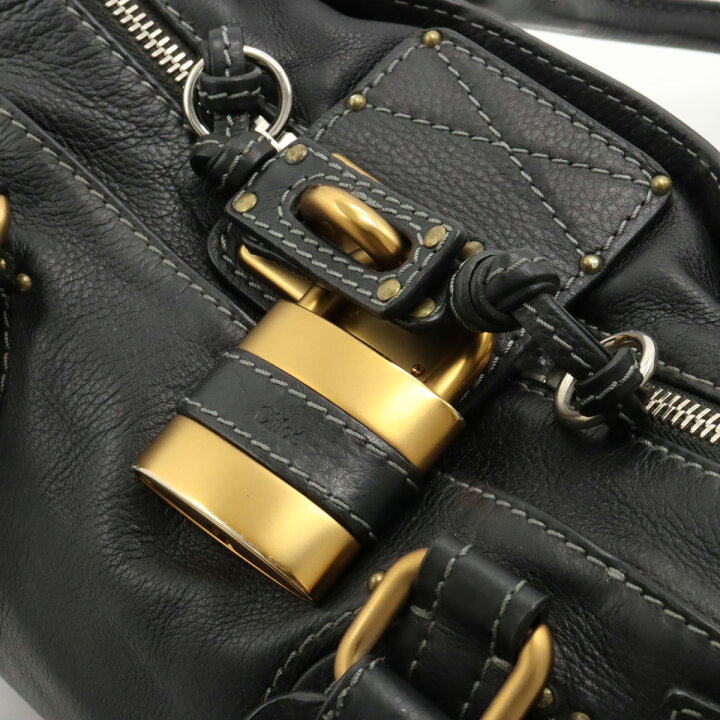 楽天市場】【バッグ】Chloe クロエ パディントン ミディアム 