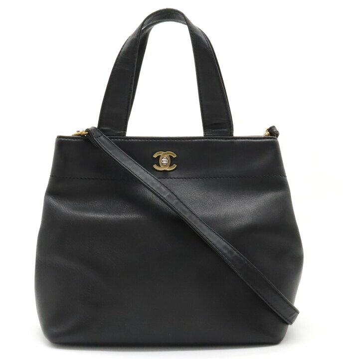 楽天市場】【バッグ】CHANEL シャネル ココマーク ターンロック トート  