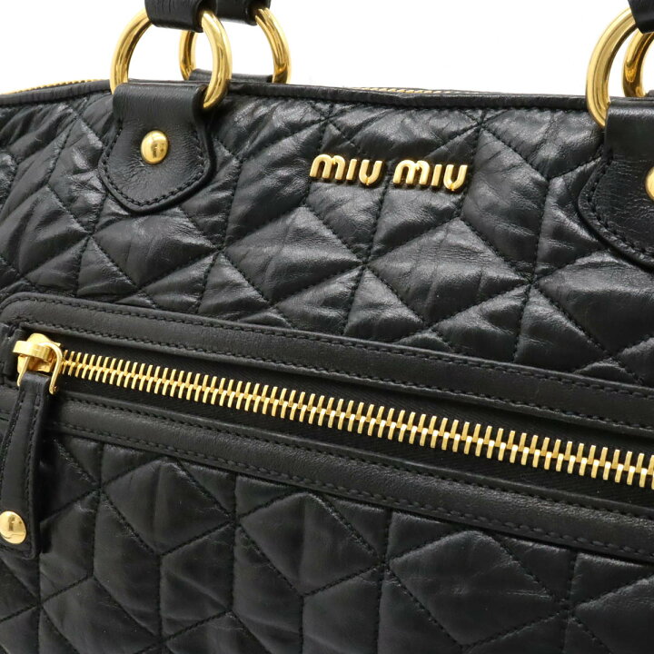 楽天市場】【バッグ】Miu Miu ミュウ ミュウ ミュウミュウ  