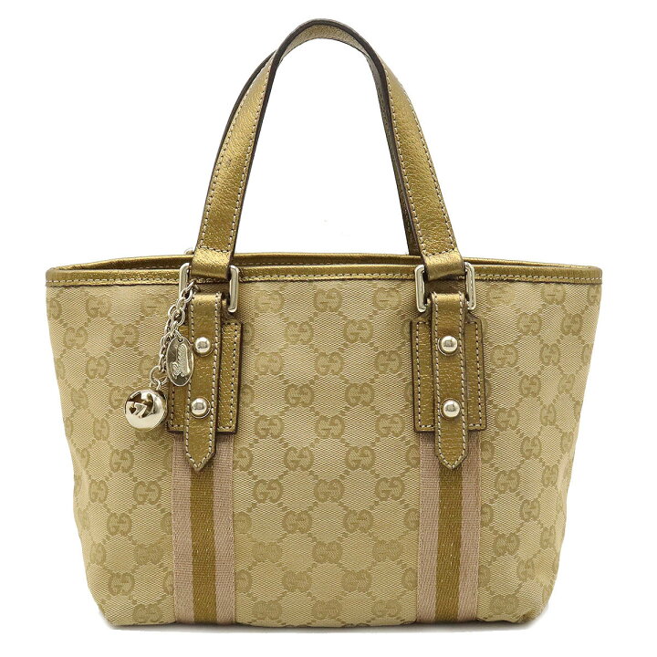 楽天市場】【バッグ】GUCCI グッチ GGキャンバス シェリーライン  
