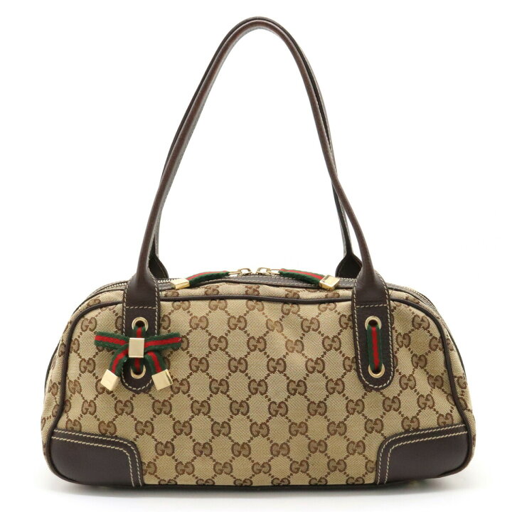 楽天市場】【バッグ】GUCCI グッチ プリンシー GGキャンバス シェリー  