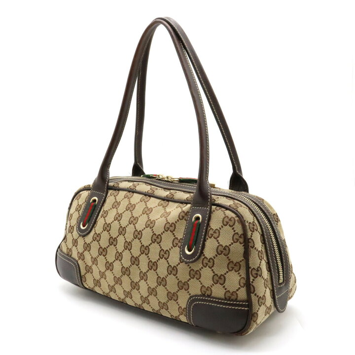 楽天市場】【バッグ】GUCCI グッチ プリンシー GGキャンバス シェリー 