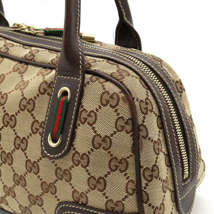 楽天市場】【バッグ】GUCCI グッチ プリンシー GGキャンバス シェリー 