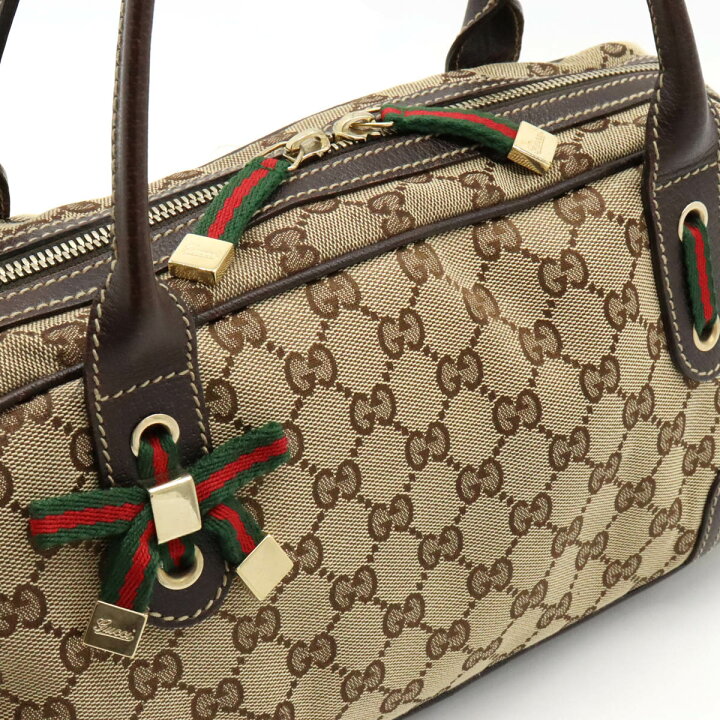 楽天市場】【バッグ】GUCCI グッチ プリンシー GGキャンバス シェリー  