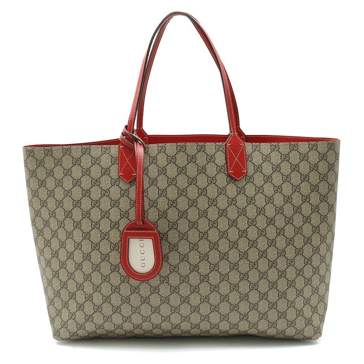 楽天市場】GUCCI グッチ GGスプリーム トートバッグ ラージトート 